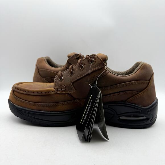 Florsheim Mens Polaris Composite Toe Work Shoes US 9.5 Wide Brown Leather NIB main image 14